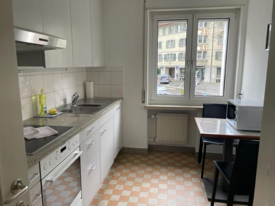 ציריך Cozy, Sunny, City Center 1 Bedroom Flat מראה חיצוני תמונה